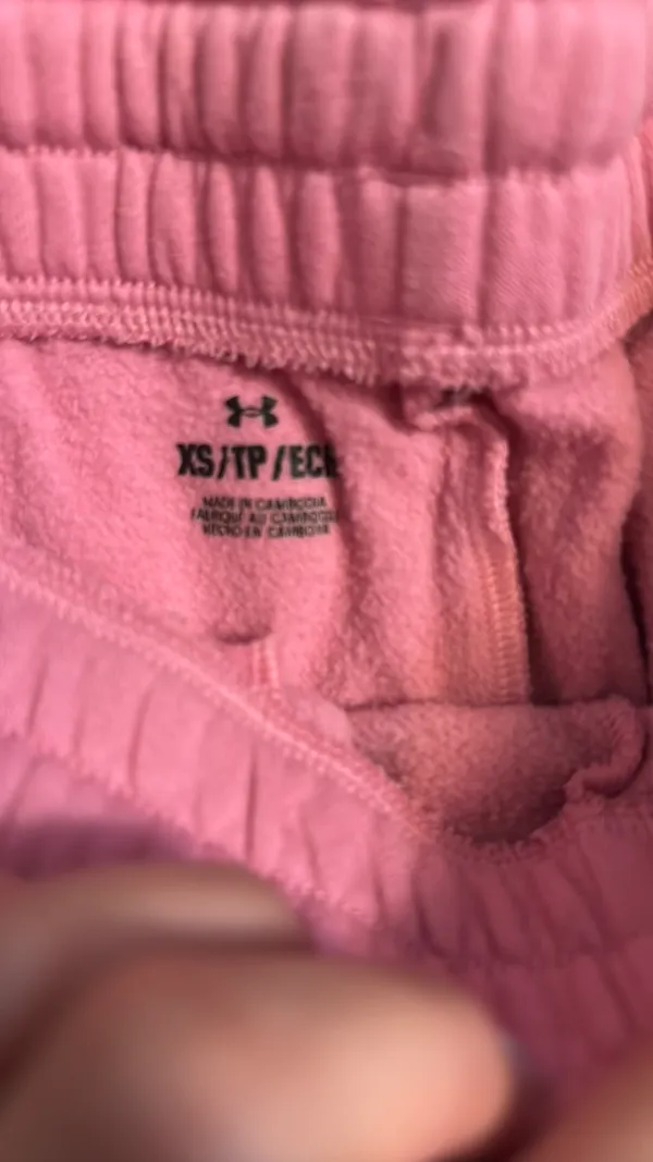 pink under armour joggers  - Image 2