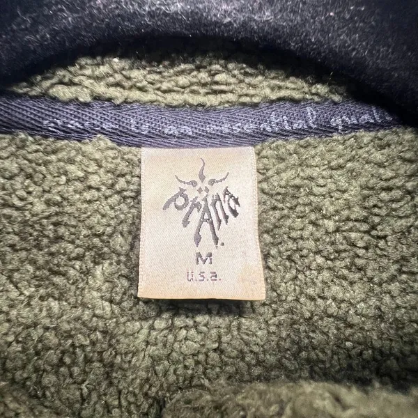 Prana Gorpcore Streetwear Hiking Sherpa Lined Camo Green Womens Vest Sz Medium - Image 3