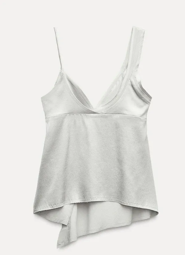 BRAND NEW  SATIN EFFECT TANK - Image 2