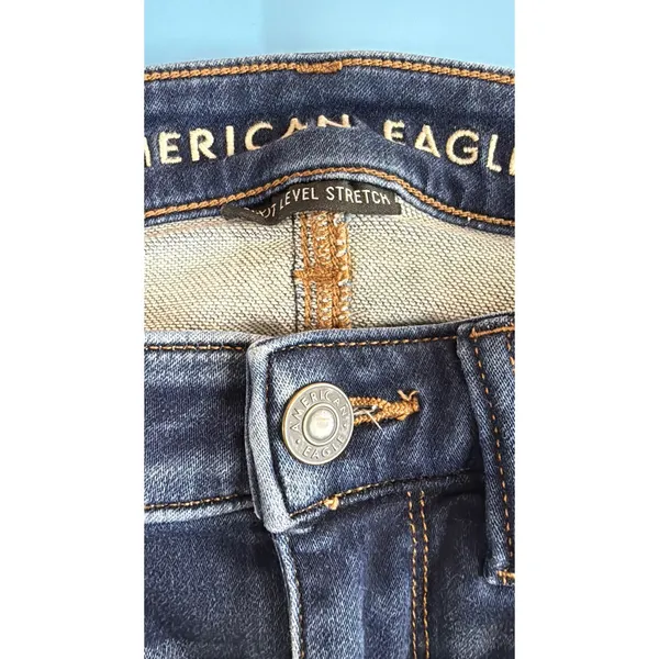 American Eagle AE Super Hi-Rise Jegging Next Level Stretch Size 4 Regular - Image 6