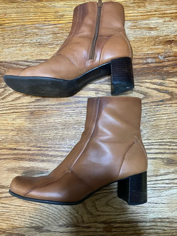 Women’s Adler Faux Leather Ankle Boots - Image 3