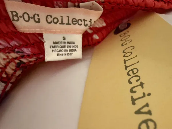 Red Maxi Dress w/Vibrant Floral Print & Pockets - Image 7