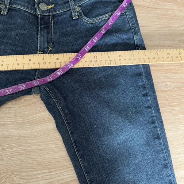 Abercrombie & Fitch 2 Emma Low Rise Bootcut Jeans Dark Wash Y2K 2000s Grunge - Image 7