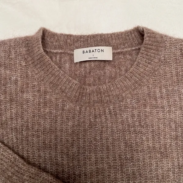Aritzia Babaton Georgie Sweater Oversized crew-neck sweater - Image 7