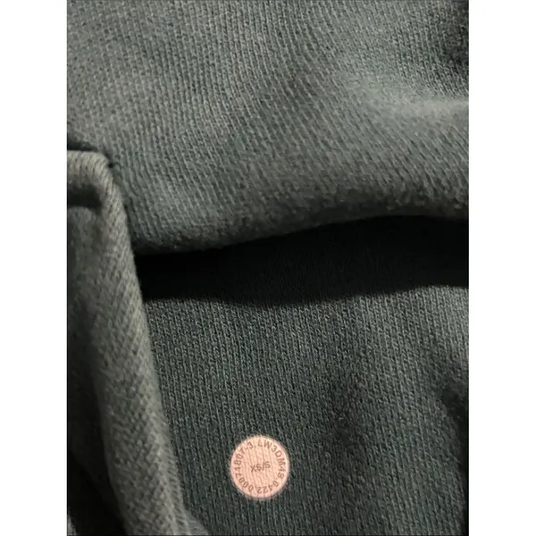 Lululemon Scuba Oversized Half Zip Hoodie Cotton Fleece Submarine Size XS/S - Image 4