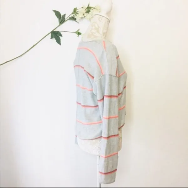 Free people‎ make you mine stripe sweater M - Image 5