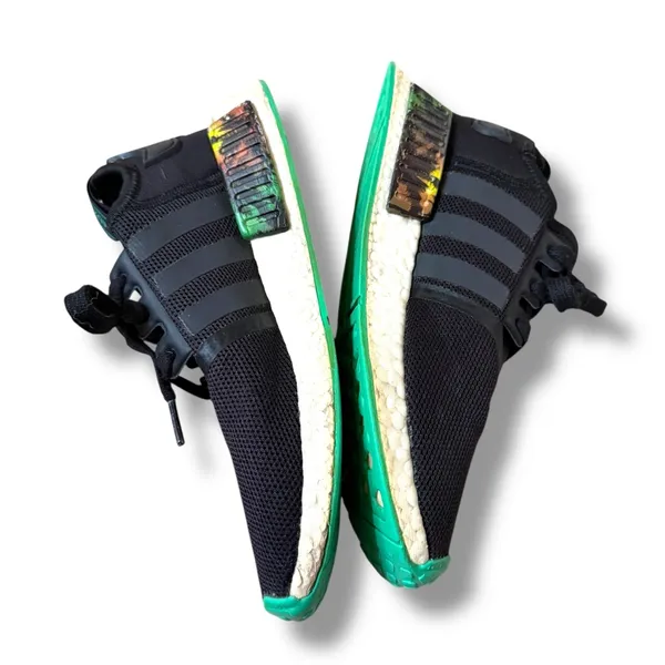 Adidas‎ NMD R1 Palm Tree Sneakers Men’s Size 6.5 Athletic Fashion Streetwear - Image 3
