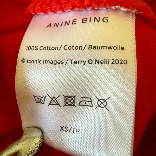 ANINE BING | Tyler Jogger in Red | Extra Small - Image 6