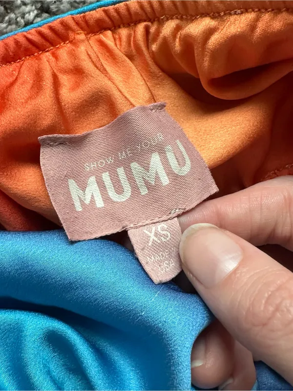 Show Me Your MuMu Rainbow Ombre Strapless Maxi Dress - Image 6