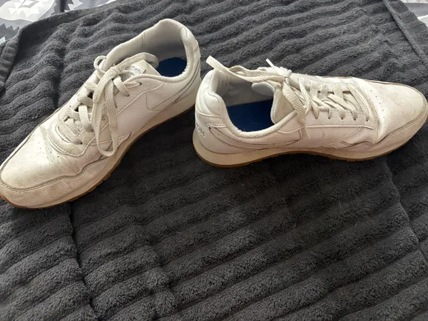 Reebok Sneakers Classic White Leather Women’s 7.5 - Image 3