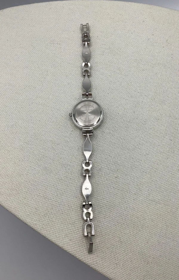 Y2K Quartz Base Metal Bazel GENWM1321L Japan Mov. Watch - Image 4