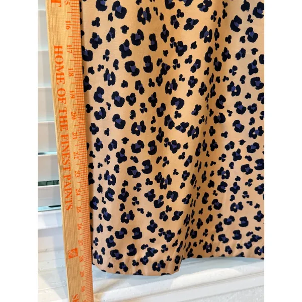 NEW Rebecca Taylor Mini Dress Tie Waist Cappuccino Print Silk Blend‎ Size 0 $395 - Image 10