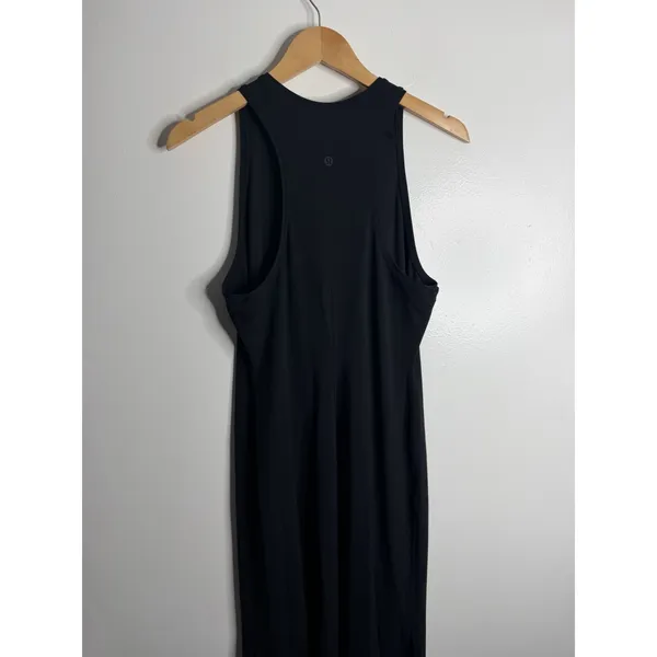 Lululemon Get Going Dress Black Size‎ 10 W1BYPS Racerback Casual Resort Vacation - Image 4
