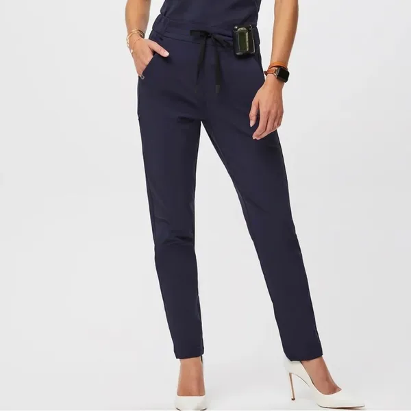 Figs Figspro Skinny Trouser Scrub Pants Navy Blue Size Medium - Image 2