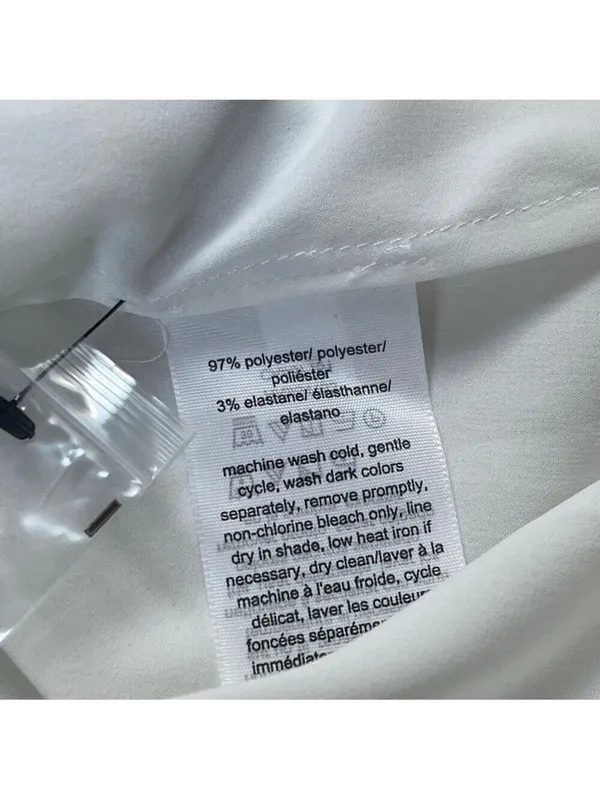 NWT Newport white blouse Sz M Tommy Hilfiger - Image 6