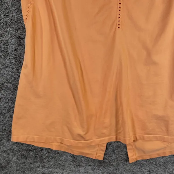Athleta Foothill Seamless Tank Women's Large Orange - Image 4