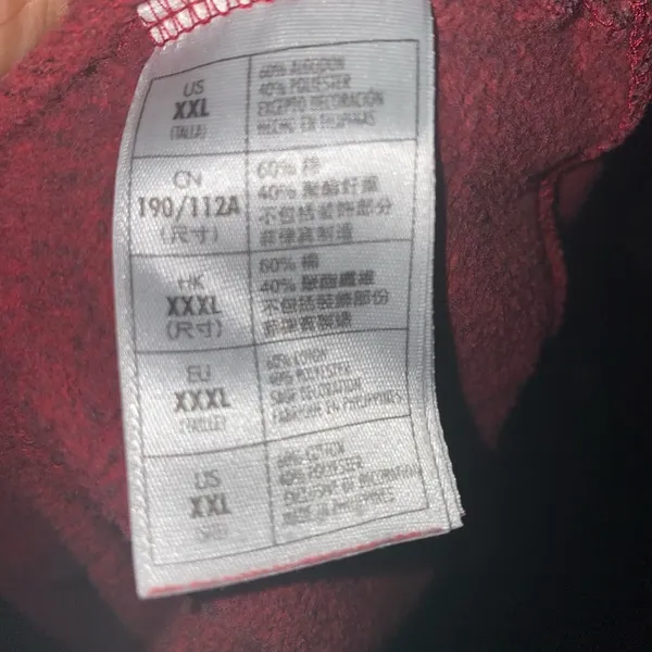 Parks Walt Disney World Red Crewneck Grumpy Pullover Sweatshirt Size XXL - Image 5