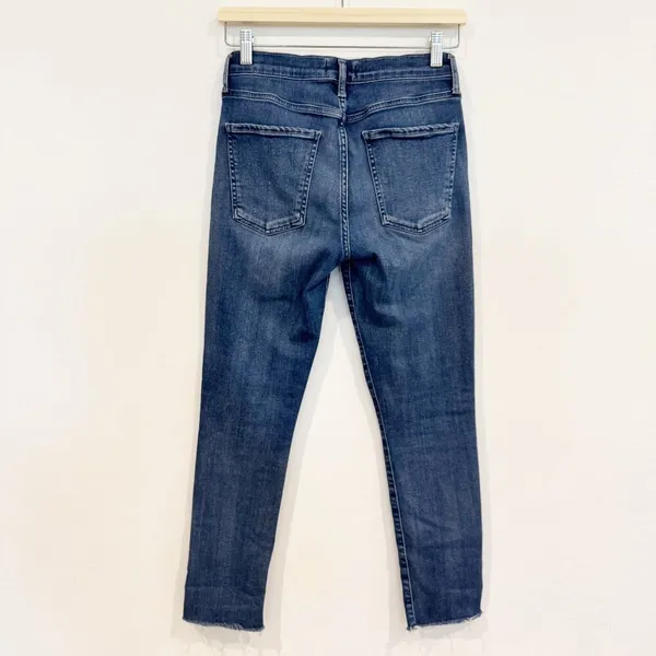 Agolde Sophie‎ Jeans Size 27 Blue Reverb Wash High Rise Skinny Crop Clean Girl - Image 8