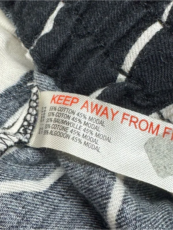 Anthropologie Cecilia Pettersson Wide Leg Flannel Pajama Pants Women’s Small - Image 4