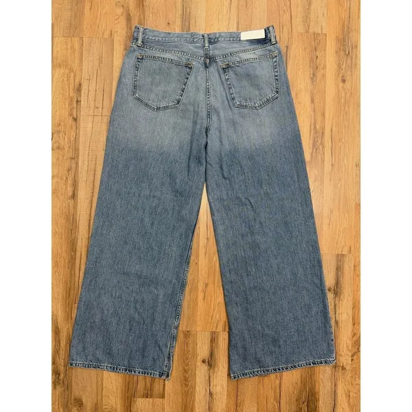RE/DONE‎ Wide Leg Jeans 31 Vintage Flow High Rise Lyocell Blend - Image 3