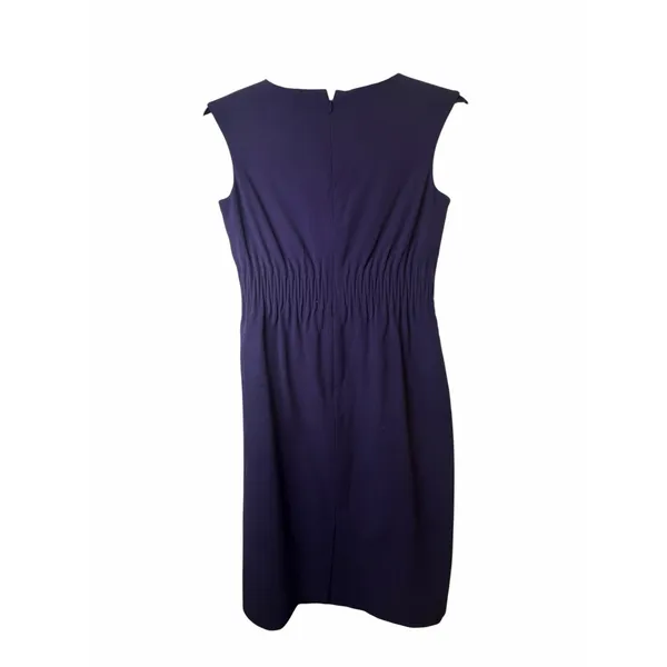 Calvin Klein Purple Sleeveless Dress with Elastic Waist - Size 4 - Image 3