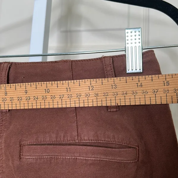 Aritzia Wilfred Wide Leg Brown Trousers Size 6 A23 - Image 8