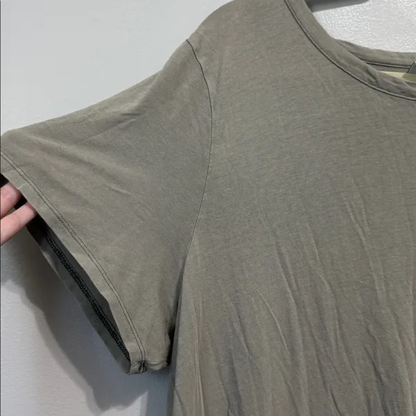 American Eagle Green Corset Back Short Sleeve T Shirt Dress Size XXL - Image 2