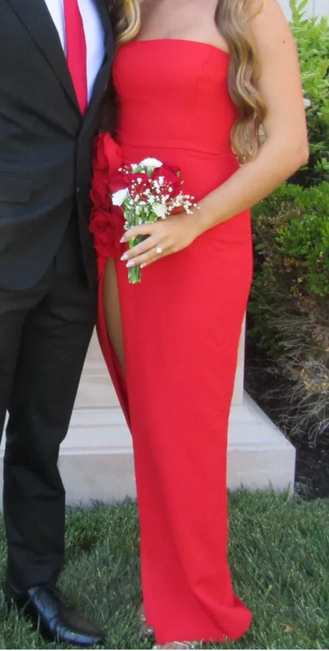 Red Showpo Dress Maxi - Image 2