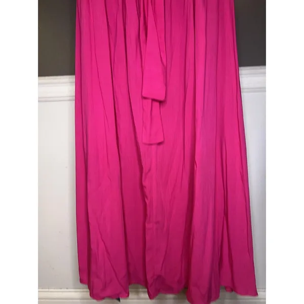 Cupshe Dress Womens Medium Pink Cutout Backless Tie Strap Maxi Sundress Beach - Image 9
