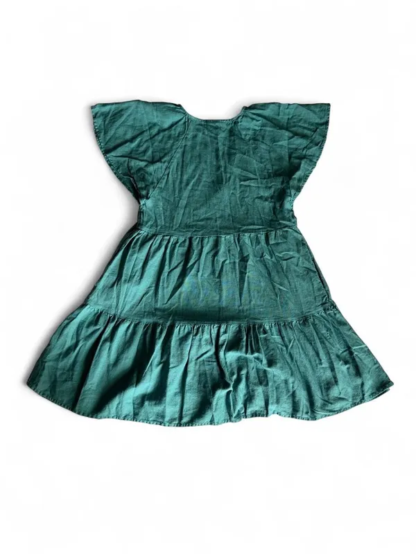 Universal Threads Teal Tiered Mini Dress Size S - Image 6