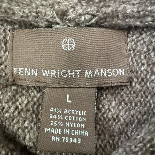 Fenn Wright Manson Sweater Half Sleeve Cowl Neck Womens Large career y2k boho - Image 6