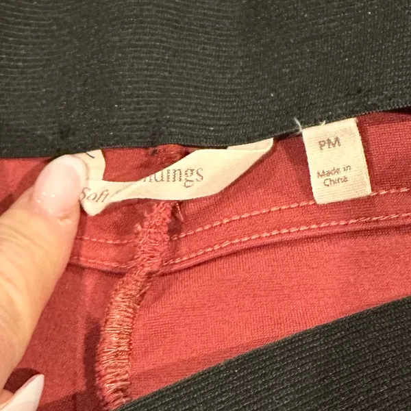 Soft Surroundings Marlowe Bootcut Pullon Flare Petite Terracotta Ponte Pants Pm - Image 6