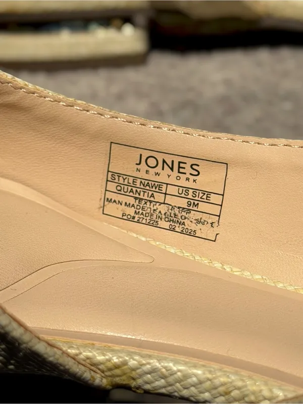 Jones New York Slingback Flats Pointed Toe Bow Balletcore Coquette Feminine - Image 9