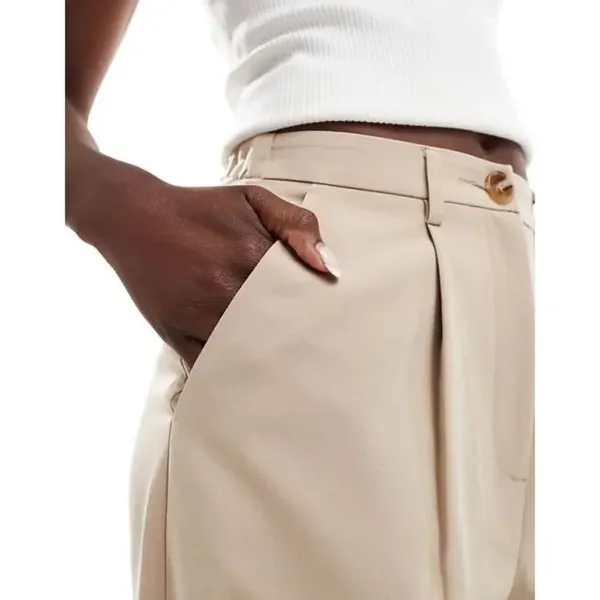 ✨Miss Selfridge Tailored Wide Leg Sz 8 Trousers in Stone✨ - Image 3