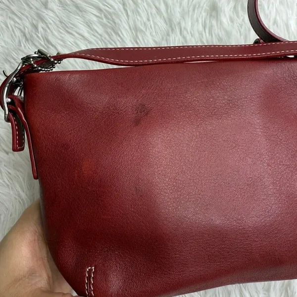 Vintage COACH y2k Red Demi Legacy Mini Duffle bag - Image 6