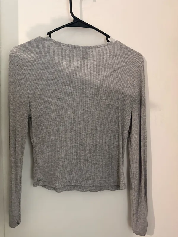 Grey long sleeve Gray Size M - Image 2