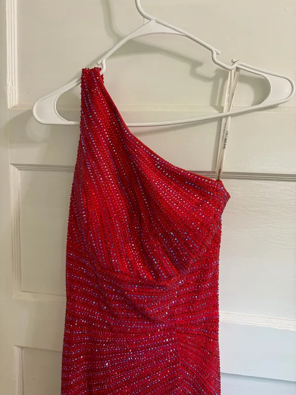 Sherri Hill Prom Dress Red - Image 2