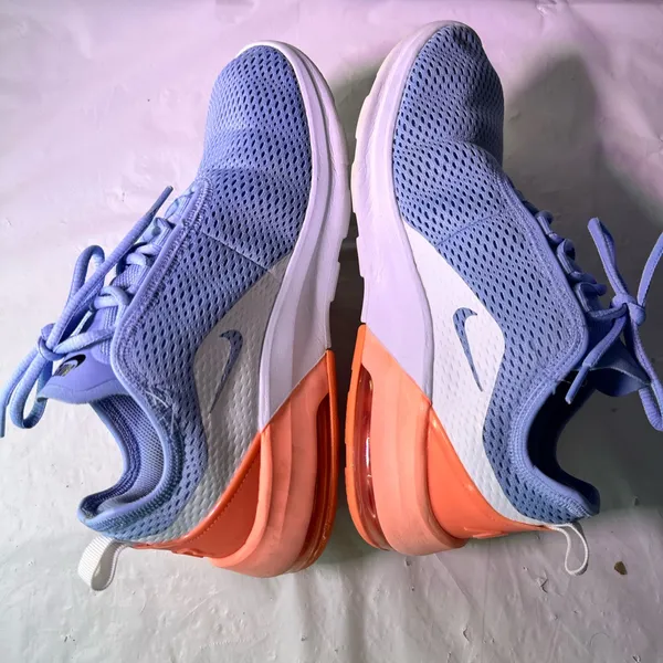 Nike Women's Air Max React — Lavender with Coral Accents - Image 8