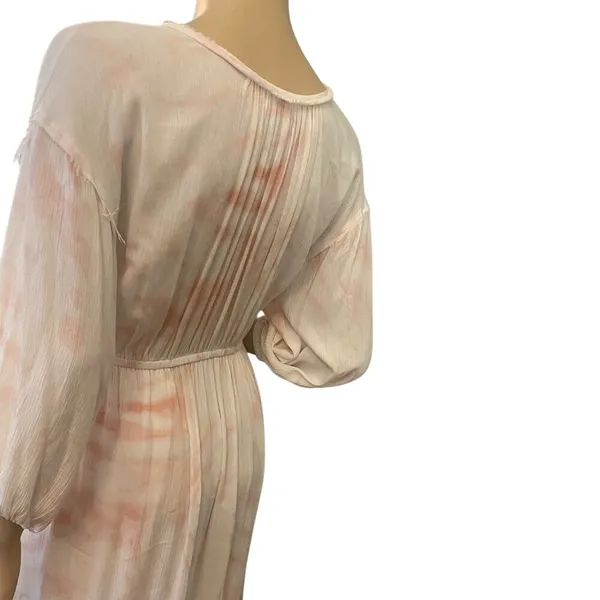 South Boutique Pink & White Maxi Dress Cruise / Beach Wear‎ Sz S Nwt - Image 12