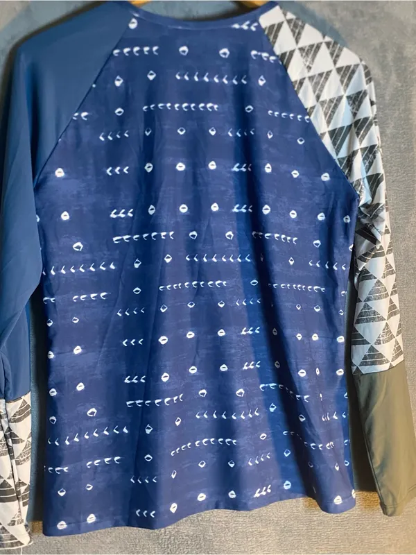 Carve designs XL half zip new long sleeve Rash Guard‎ Shirt Summer beach - Image 9