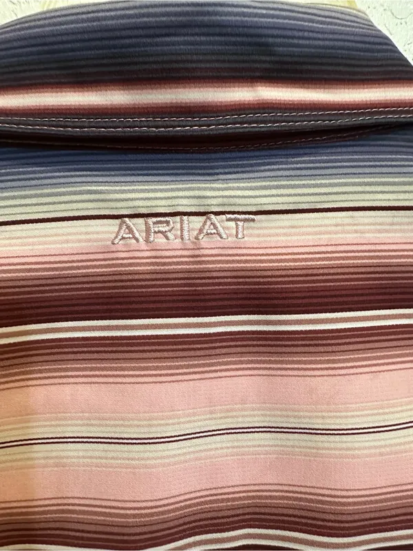 Ariat Tek Western Stripped Button-Down Shirt - Image 8