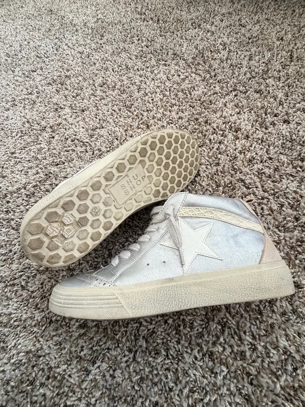 Shushop Sneakers Silver Size 6.5 - Image 6