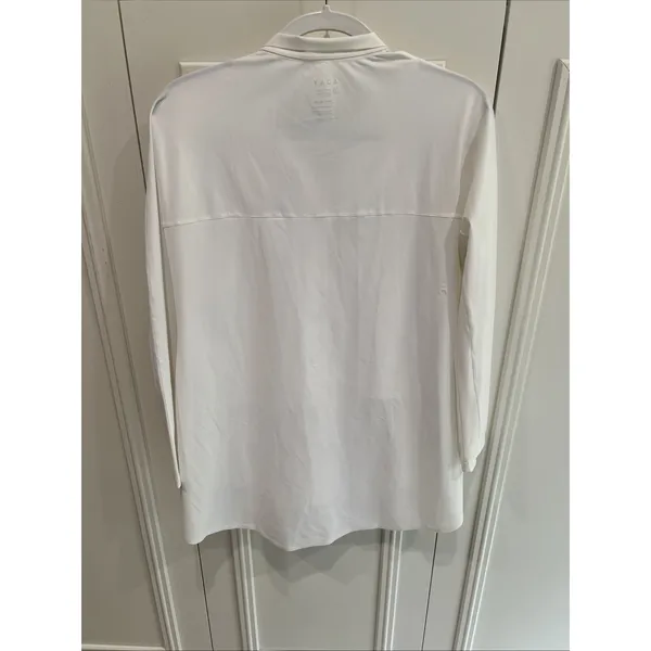 Aday Something Borrowed Boyfriend Tunic Shirt Minimalist Clean Girl Quiet Luxury - Image 4