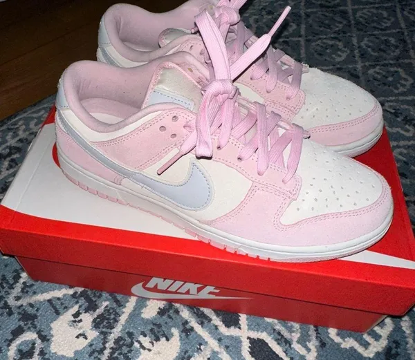 Nike Dunk Low Lx pink suede - Image 4