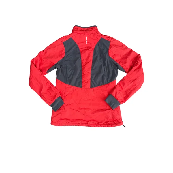Salomon ClimaWind Jacket Women‎ Red Grey Excellent Windbreaker Softshell Running - Image 5