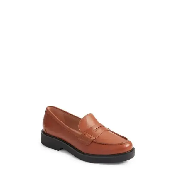 ✨NORDSTROM Lafayette Penny Sz 8 Loafer - Tan✨ - Image 3