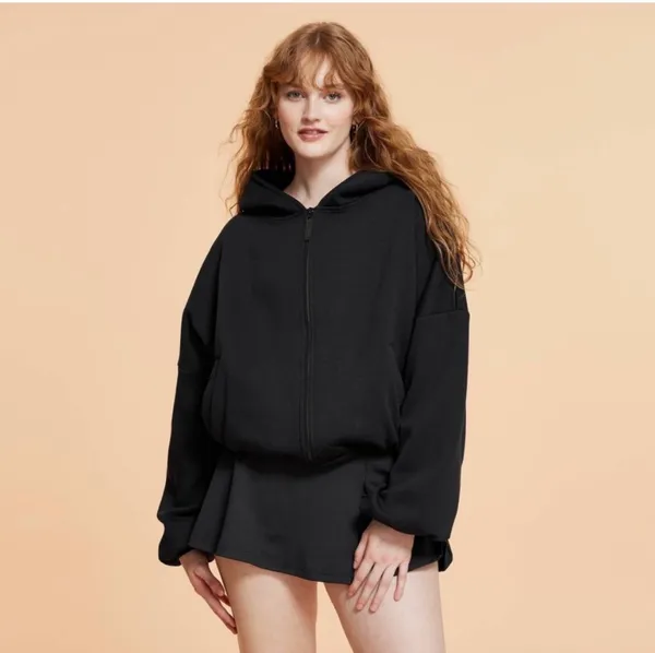 NWT! Blogilates Target X - Women's Marshmallow Full Zip Hooded Sweatshirt XL - Image 12