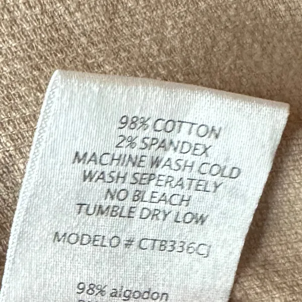 C'est Toi Black‎ Label Tan Corduroy Jacket Sz L - Image 7