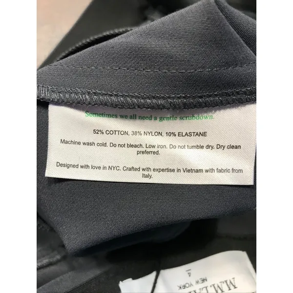 M.M.LaFleur Curie 1.0 Pant Everstretch Women 4 Monsoon Gray Ankle Zip Trousers - Image 10