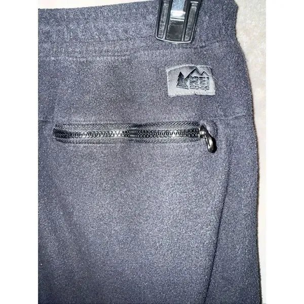 REI CO-OP Black Fleece Sweatpants XS Petite Outdoors Hiking Gorpcore #770 - Image 6